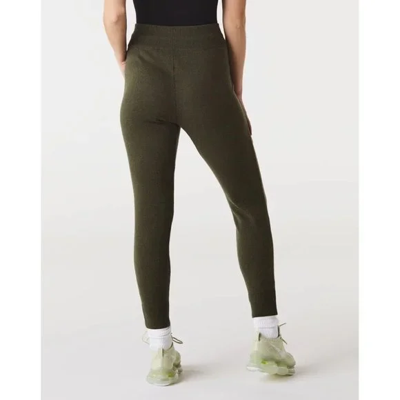 Nike Every Stitch Considered $250 Olive Green Women's Leggings Made In Italy - Picture 3 of 8